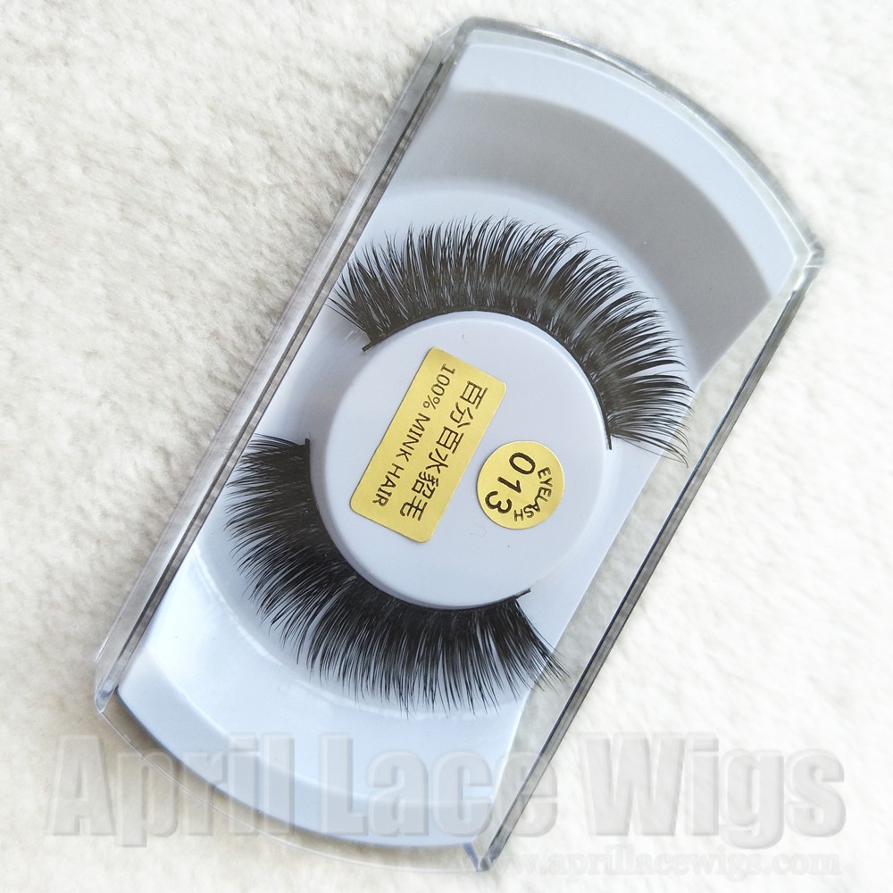 Mink effect false eyelashes