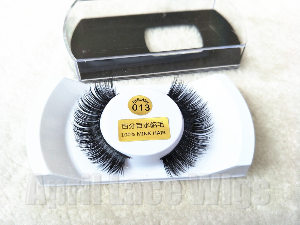 Mink effect false eyelashes