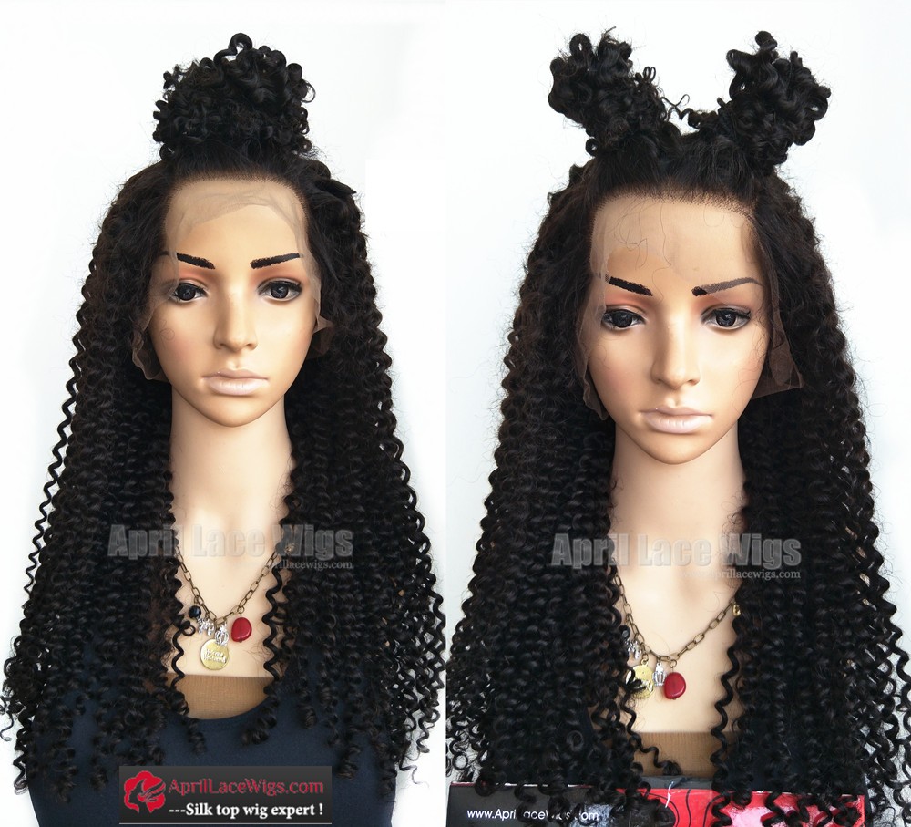  Brazilian virgin pineapple curls glueless 360 wig