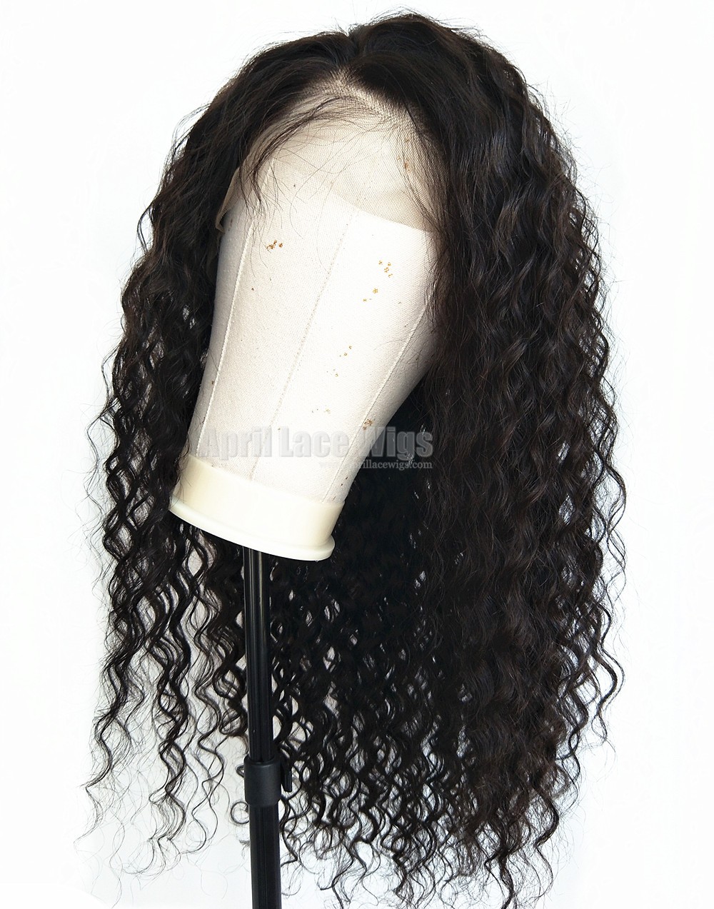 deep wave Brazilian virgin glueless 360 lace wig preplucked hairline