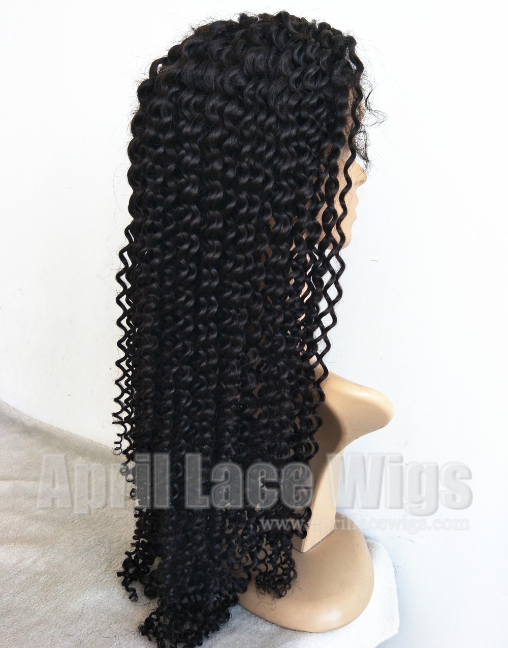   Malaysian Virgin Spanish Curl Full Lace Wig bleached knots baby hairs