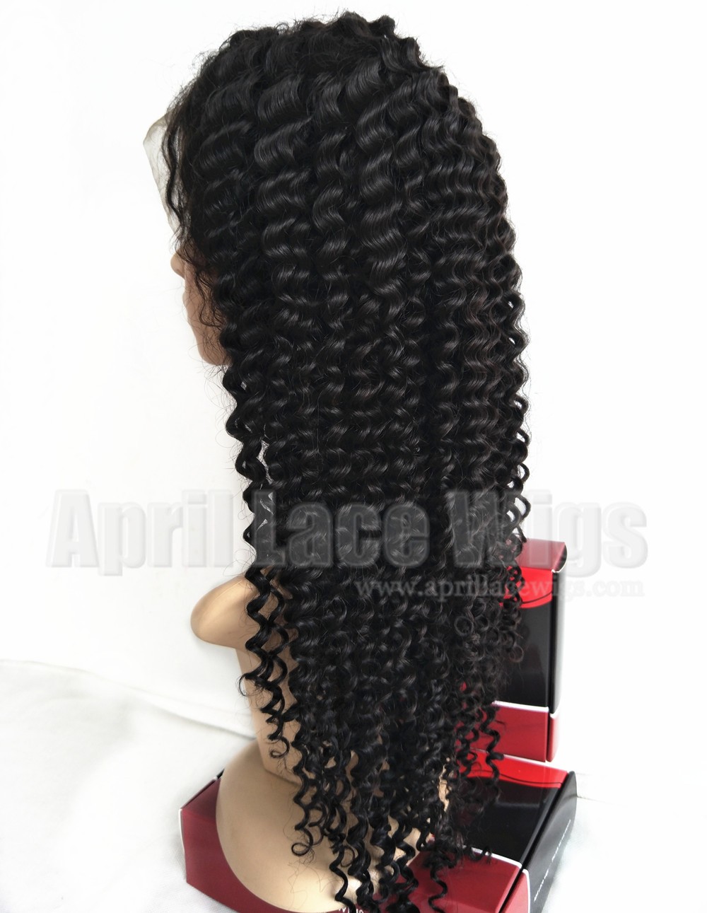 Spanish curl  glueless 13 by 6 lace front wig 150% density preplucked hairline LF0602
