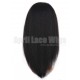 Indian remy human hair Italian yaki glueless lace front wig-bw0046