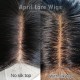 Malaysian virgin Color 1b Silk straight full lace wig-Lw0072