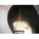 Italian yaki silk top bleached knots Full lace wigs for Black women -bW0080