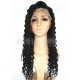 Virgin hair 8mm curly silk top bleached knots Full lace wig-BW0083