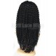 Indian remy Jerry curl glueless lace front wig-bw0052