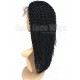 Indian remy Jerry curl glueless lace front wig-bw0052