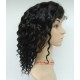 Virgin hair 10mm curly silk top Full lace wig baby hairs-BW00910