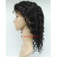 Virgin hair 10mm curly silk top Full lace wig baby hairs-BW00910