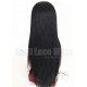 Indian remy yaki straight human hair glueless lace front wig-LW3013