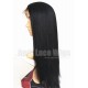 Indian remy yaki straight human hair glueless lace front wig-LW3013