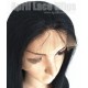 Indian remy yaki straight human hair glueless lace front wig-LW3013