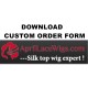 Custom Order-Custom lace wigs