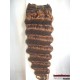 deep wave hair extension-human hair weft-human hair weave-W0010