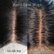 Chinese virgin Light yaki full lace wigs silk top bleached knots-bw1201