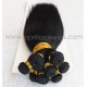 hand tied wefts-100% human bulk hair wefts/weaving