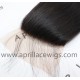 Brazilian virgin silk straight silk base top closure-W56318