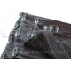 Silk straight human hair clips in hair extensions --CE01