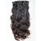 Body wave human hair clips in hair extensions --CE02