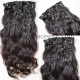 Body wave human hair clips in hair extensions --CE02