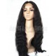 Malaysia virgin human hair 150 density silk top glueless full lace wig-LW4002