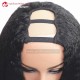 Human Hair Italian yaki U-part wig BW11904