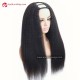 Human Hair Italian yaki U-part wig BW11904