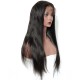 Natural straight human hair full lace wig-BW8001