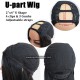 Human Hair Yaki Straight U-part wig BW11905