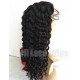 Indian remy curly human hair glueless lace front wig-bw0023