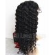 Indian remy curly human hair glueless lace front wig-bw0023