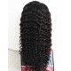 Indian remy curly human hair glueless lace front wig-bw0023