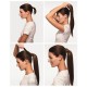 Combs in human hair Ponytail extensions wrap,ponytail hairstyle