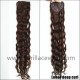 Combs in human hair Ponytail extensions wrap, ponytail hairstyle