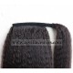 Combs in human hair Ponytail extensions wrap, ponytail hairstyle