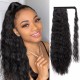 Combs in human hair Ponytail extensions wrap, ponytail hairstyle