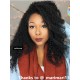 Indian remy human Hair Jerry Curl full lace wig-bw0025