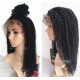 Indian remy human Hair Jerry Curl full lace wig-bw0025