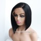 Indian Remy Light Yaki Full Lace Silk Top Wig with Bob style-BB001