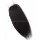 Indian remy italian Yaki Silk Base Top Closure-W56311