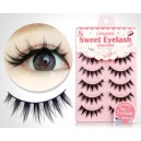 5 Pairs Handmade Black False eyelashes S-118