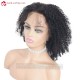 Malaysian Virgin human hair Natural Color Kinky Curl full lace wig-BW0037