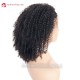 Malaysian Virgin human hair Natural Color Kinky Curl full lace wig-BW0037