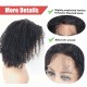 Malaysian Virgin human hair Natural Color Kinky Curl full lace wig-BW0037