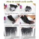 Brazilian virgin hair natural color wefts 2 bundles in stock-BVW02