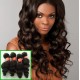 Brazilian virgin hair natural color wefts 4 bundles in stock-BVW04