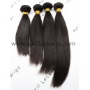 Brazilian virgin hair natural color wefts 4 bundles in stock-BVW04