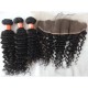 Brazilian Virgin Human hair 3 Wefts and 1 lace frontal