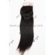 Brazilian virgin straight natural color human hair lace closure-LC01